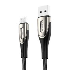Micro USB 3A Fast Uzlādes kabelis 1.2m Joyroom S-M411 (melns) cena un informācija | Savienotājkabeļi | 220.lv