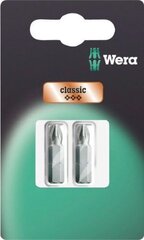 Стандартные биты Wera 855/1 PZ 2 x 25 мм 2 шт. цена и информация | Механические инструменты | 220.lv