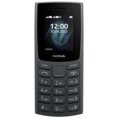 Nokia 105 (2023) TA-1569 Single SIM Charcoal cena un informācija | Mobilie telefoni | 220.lv