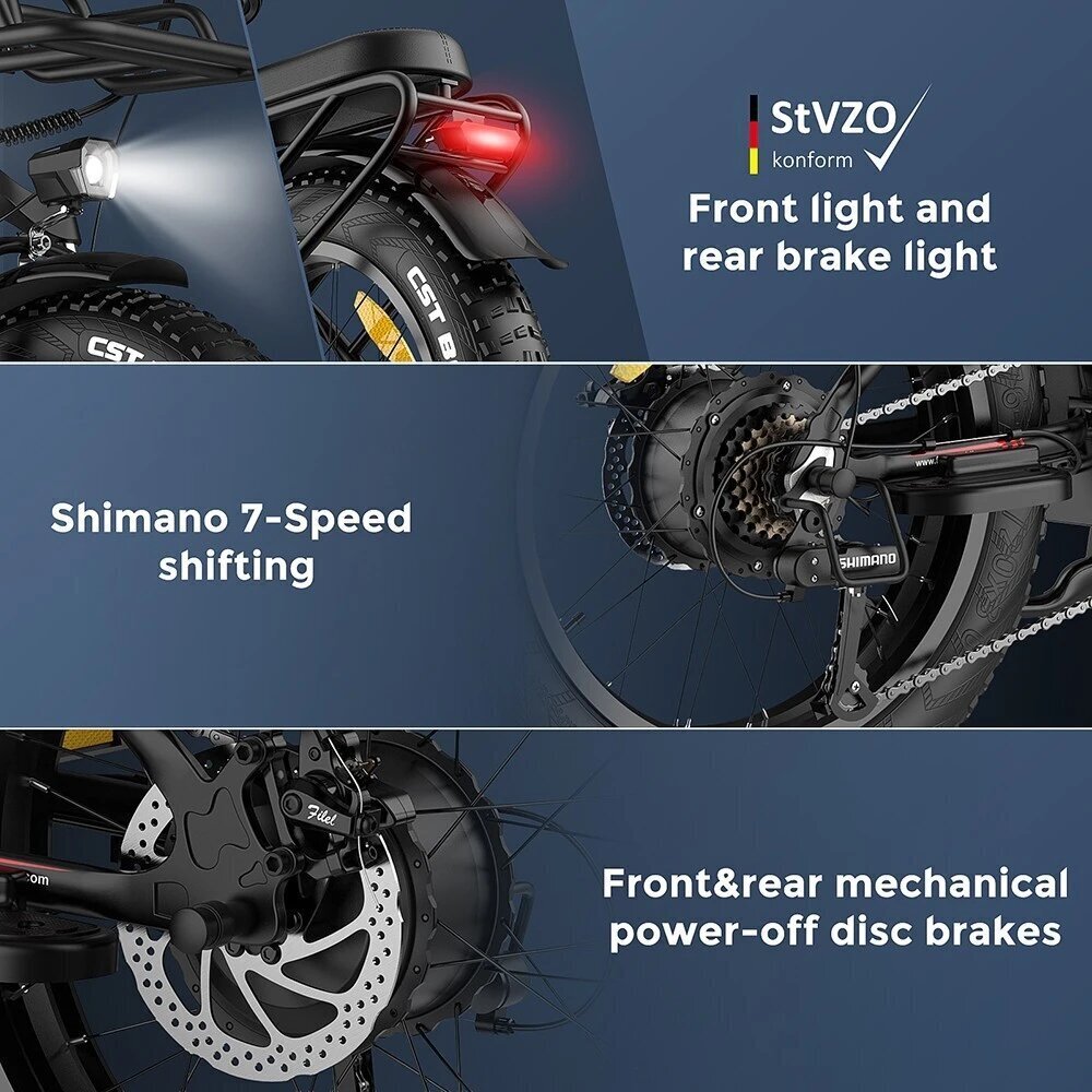 Elektriskais velosipēds FAFREES F20 Max, 20", pelēks, 500W, 22,5Ah cena un informācija | Elektrovelosipēdi | 220.lv