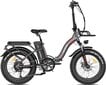 Elektriskais velosipēds FAFREES F20 Max, 20", pelēks, 500W, 22,5Ah cena un informācija | Elektrovelosipēdi | 220.lv