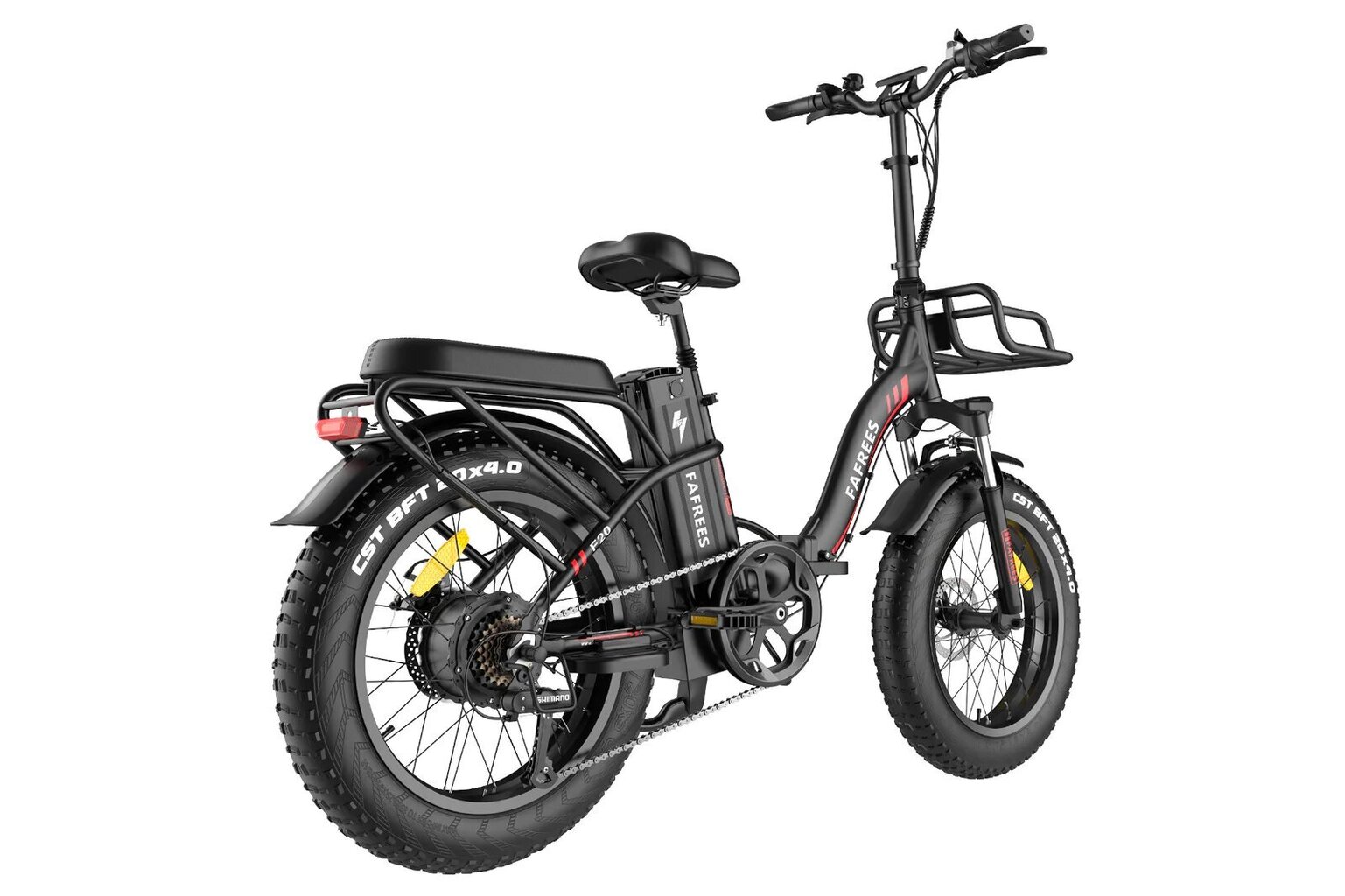 Elektriskais velosipēds FAFREES F20 Max, 20", melns, 500W, 22,5Ah cena un informācija | Elektrovelosipēdi | 220.lv