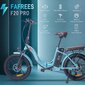 Elektriskais velosipēds FAFREES F20 Pro, 20", pelēks, 250W, 18Ah cena un informācija | Elektrovelosipēdi | 220.lv