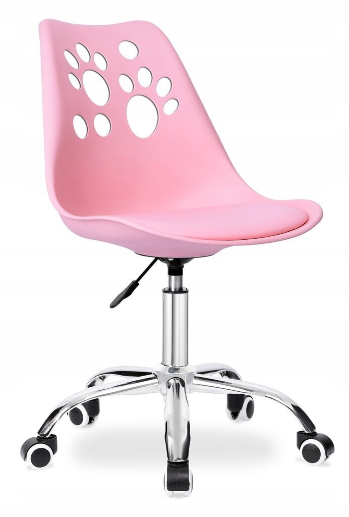 Galda krēsls eHokers, rozā cena un informācija | Biroja krēsli | 220.lv