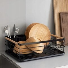 Сушилка для посуды Elitehoff 32 см x 43 см x 14 см цена и информация | Кухонные принадлежности | 220.lv