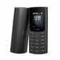 Nokia 105 (2023) TA-1557 Dual SIM Charcoal цена и информация | Mobilie telefoni | 220.lv