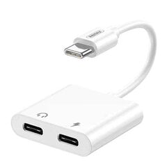 Audio adapter USB-C Remax REMINE (white) цена и информация | Remax Aксессуары для компьютеров | 220.lv