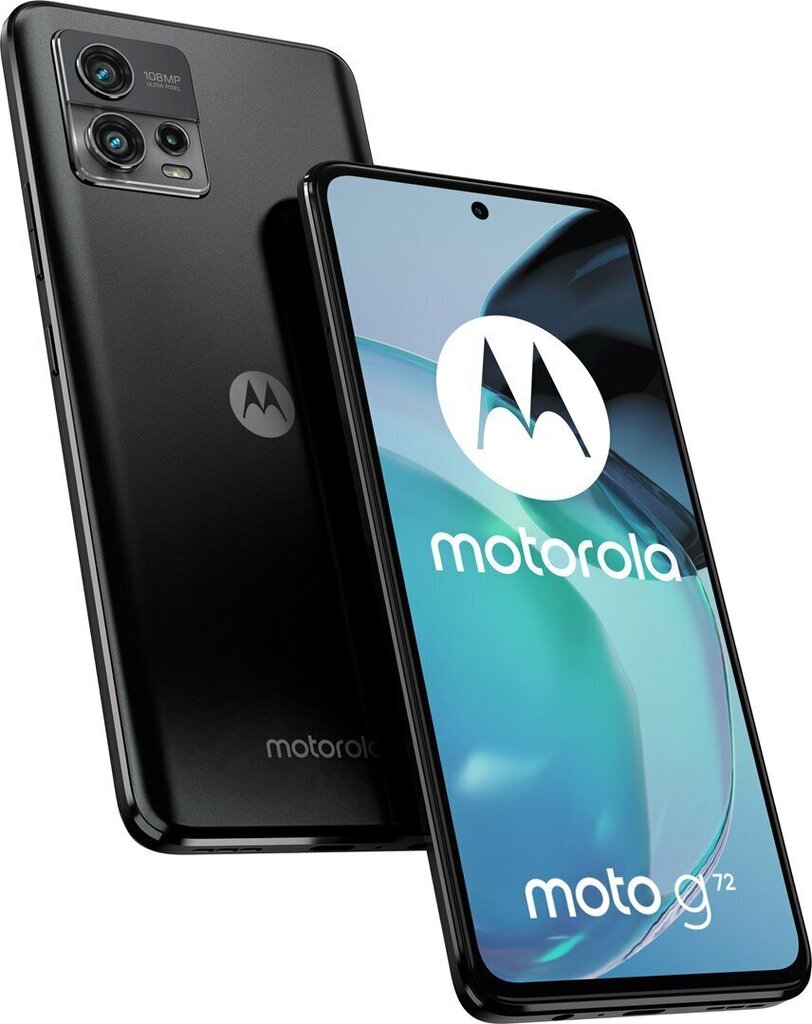 Телефон Motorola Moto G72, цвет серый метеорит цена | 220.lv