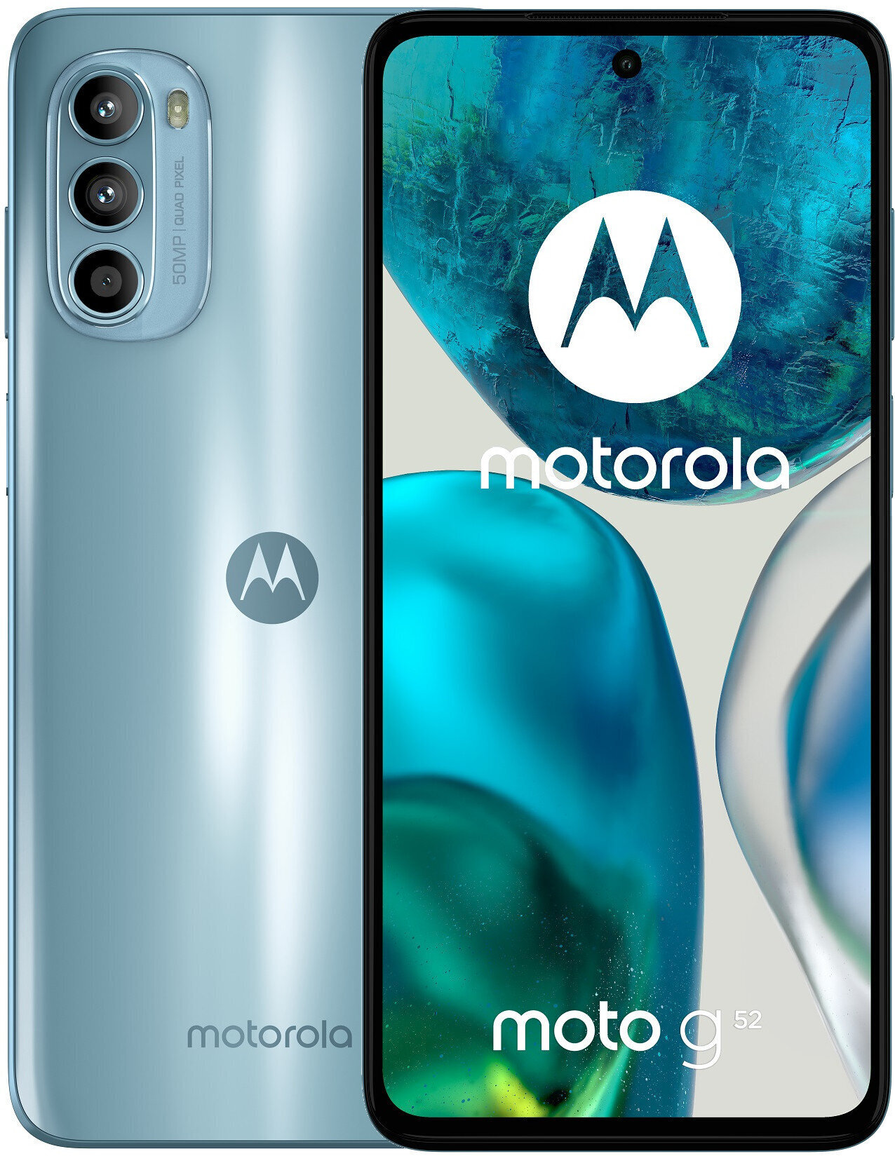 Телефон Motorola Moto G52 Glacier Blue цена | 220.lv