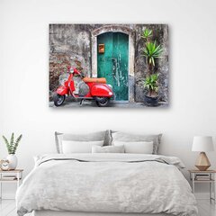 Репродукция красный скутер цена и информация | Картины | 220.lv