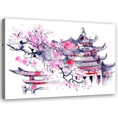 Glezna uz audekla, Japānas akvarelis цена и информация | Картины | 220.lv