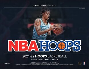 Basketbola kārtis Panini NBA Hoops 2021/2022, 8 gab. cena un informācija | Kolekcionējamas kartiņas | 220.lv