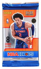 Баскетбольные карточки Panini NBA Hoops 2021/2022, 8 шт. цена и информация | Коллекционные карточки | 220.lv