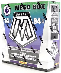 Футбольные карточки Panini Mosaic Premier League 2021/2022 Mega Box, 6 x 14 шт. цена и информация | Коллекционные карточки | 220.lv