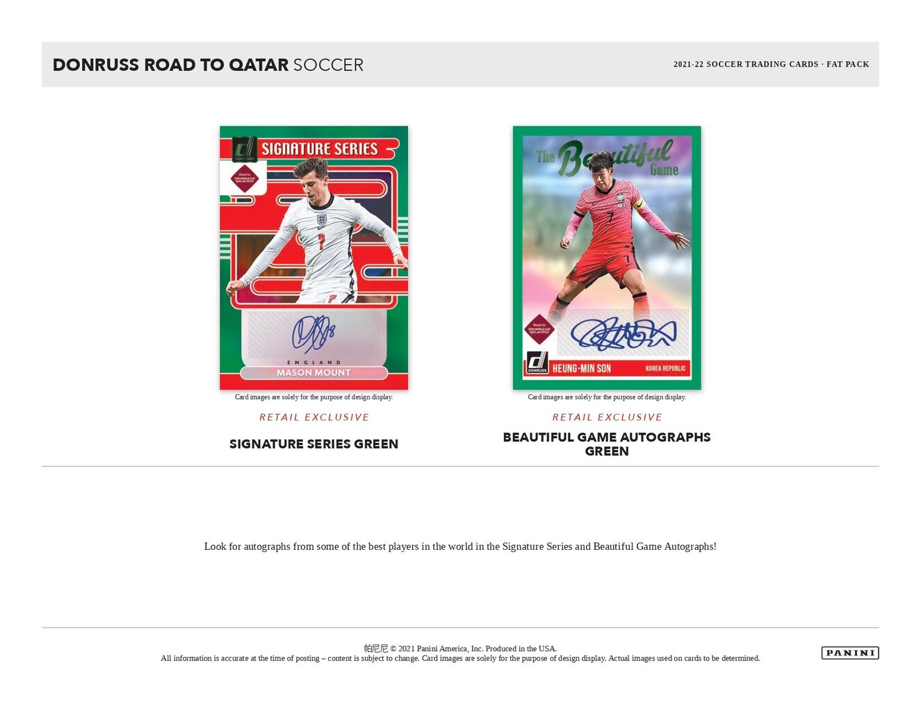Futbola kāršu komplekts Panini Donruss Soccer 2021/2022, 25 gab. cena un informācija | Kolekcionējamas kartiņas | 220.lv