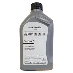 Масло Volkswagen 5W-40 Special G VW 502.00/505.00, 1 л цена и информация | Моторное масло | 220.lv