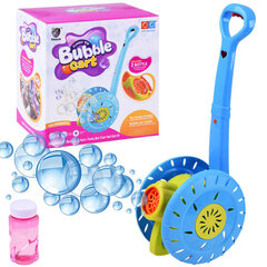 Zila ziepju burbuļu mašīna - stūmējs cena un informācija | Ūdens, smilšu un pludmales rotaļlietas | 220.lv