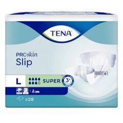 TENA Slip Super L 28p цена и информация | Подгузники, прокладки, одноразовые пеленки для взрослых | 220.lv