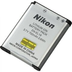 Nikon akumulators EN-EL19 cena un informācija | Akumulatori fotokamerām | 220.lv