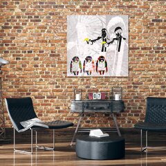 Glezna uz audekla, Banksy celulozes fantastika un pērtiķi цена и информация | Картины | 220.lv