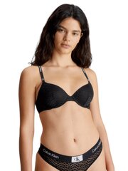 CALVIN KLEIN Lightly Lined Demi Black 545665408 цена и информация | Бюстгальтеры | 220.lv