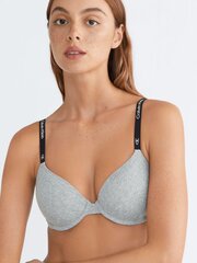 CALVIN KLEIN Lightly Lined Demi Grey Heather 545664655 цена и информация | Бюстгальтеры | 220.lv