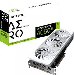Gigabyte GeForce RTX 4060 Ti AERO OC цена и информация | Видеокарты (GPU) | 220.lv