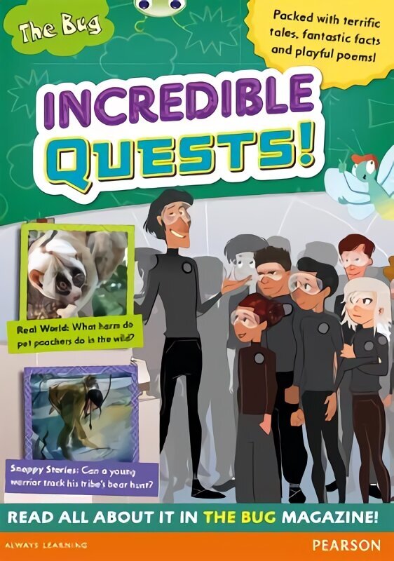 Bug Club Pro Guided Year 5 Incredible Quests cena un informācija | Grāmatas pusaudžiem un jauniešiem | 220.lv