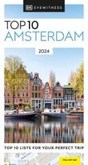 DK Eyewitness Top 10 Amsterdam cena un informācija | Ceļojumu apraksti, ceļveži | 220.lv