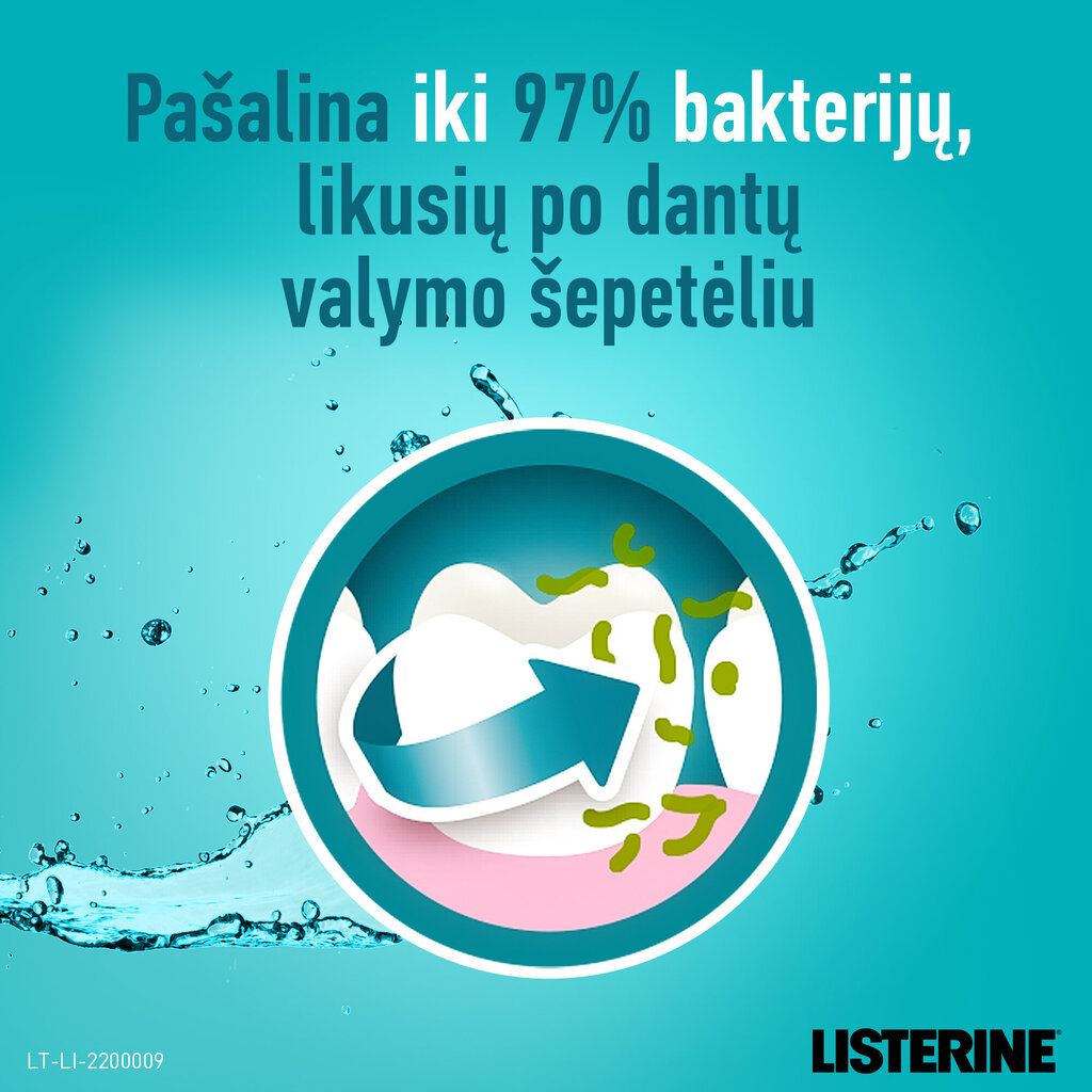 Mutes skalojamais līdzeklis LISTERINE Coolmint 95 ml цена и информация | Zobu pastas, birstes | 220.lv