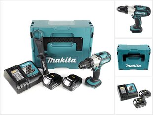 Аккумуляторная дрель Makita DDF 451 RTJ цена и информация | Шуруповерты, дрели | 220.lv