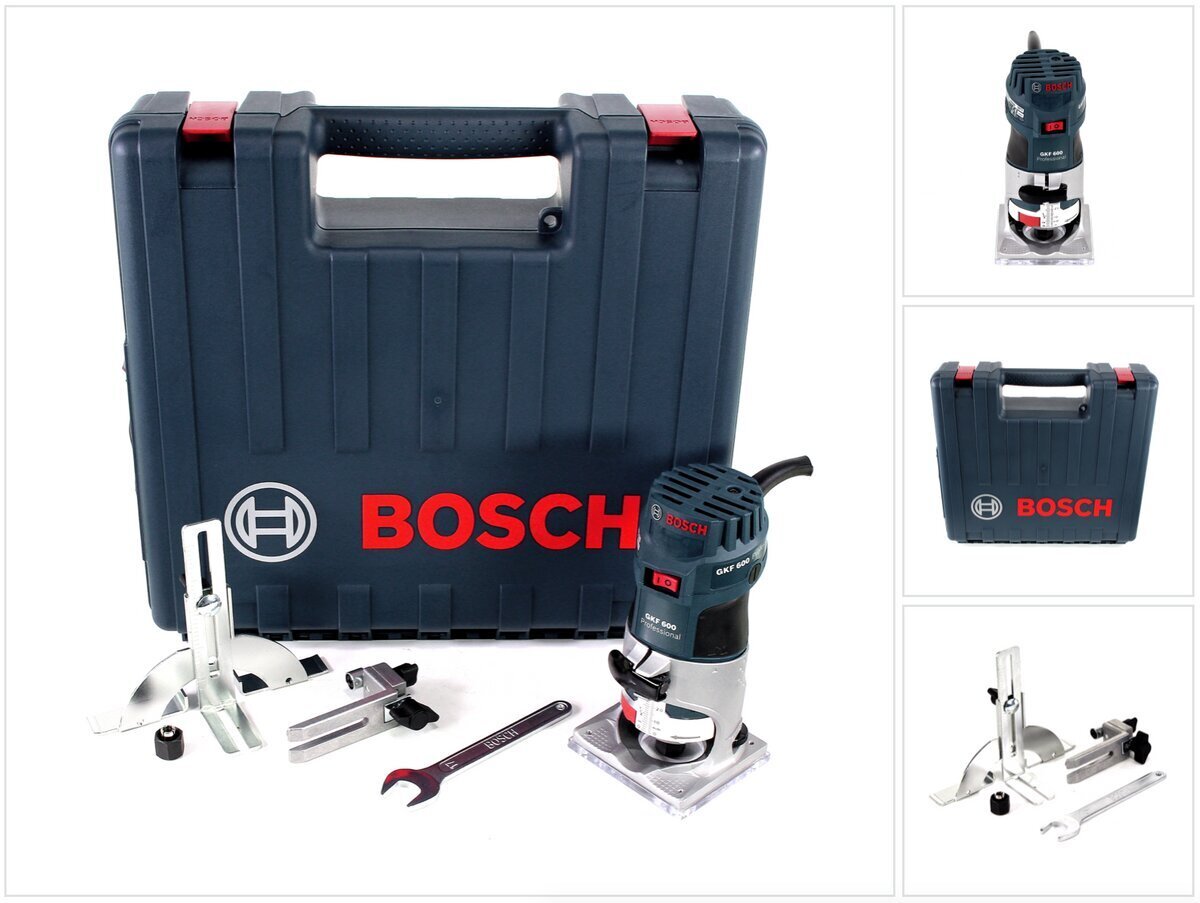 Frēze Bosch GKF 600 Professional цена и информация | Frēzes | 220.lv