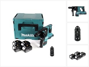 Аккумуляторный перфоратор Makita DHR 281 T4J цена и информация | Перфораторы | 220.lv