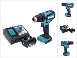 Аккумуляторная дрель Makita DDF 485 RT1 цена и информация | Шуруповерты, дрели | 220.lv