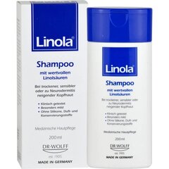 Šampūns Linola Shampoo 200ml цена и информация | Шампуни | 220.lv