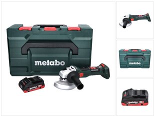 Akumulatora leņķa slīpmašīna Metabo W 18 LT BL 11-125 цена и информация | Шлифовальные машины | 220.lv