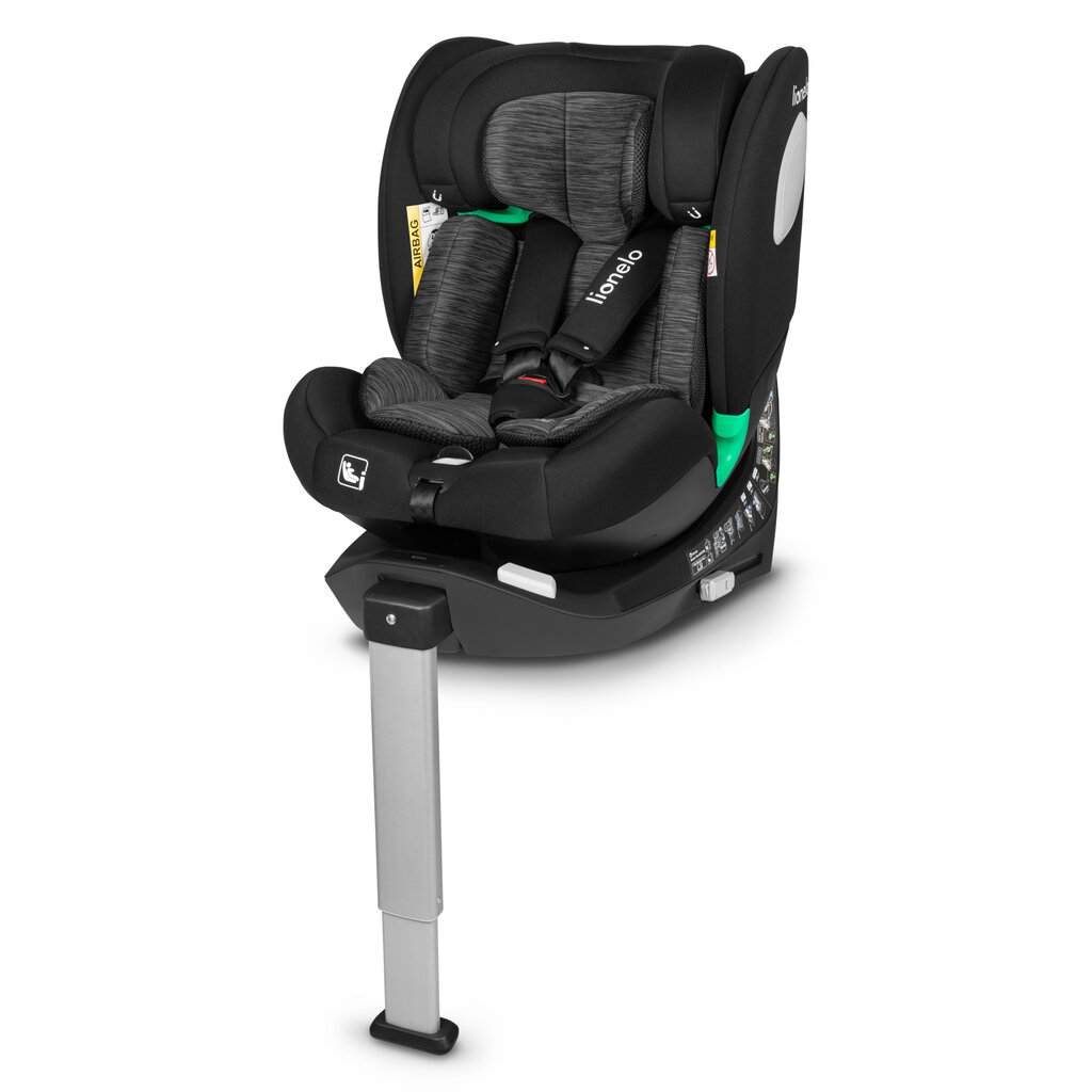 Mašīnas sēdeklis Lionelo Braam i-Size, 0-36 kg, Carbon Black цена и информация | Autokrēsliņi | 220.lv