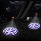 Durvju logo gaismas Volkswagen, 2 gab. cena un informācija | Auto 12V el. piederumi | 220.lv