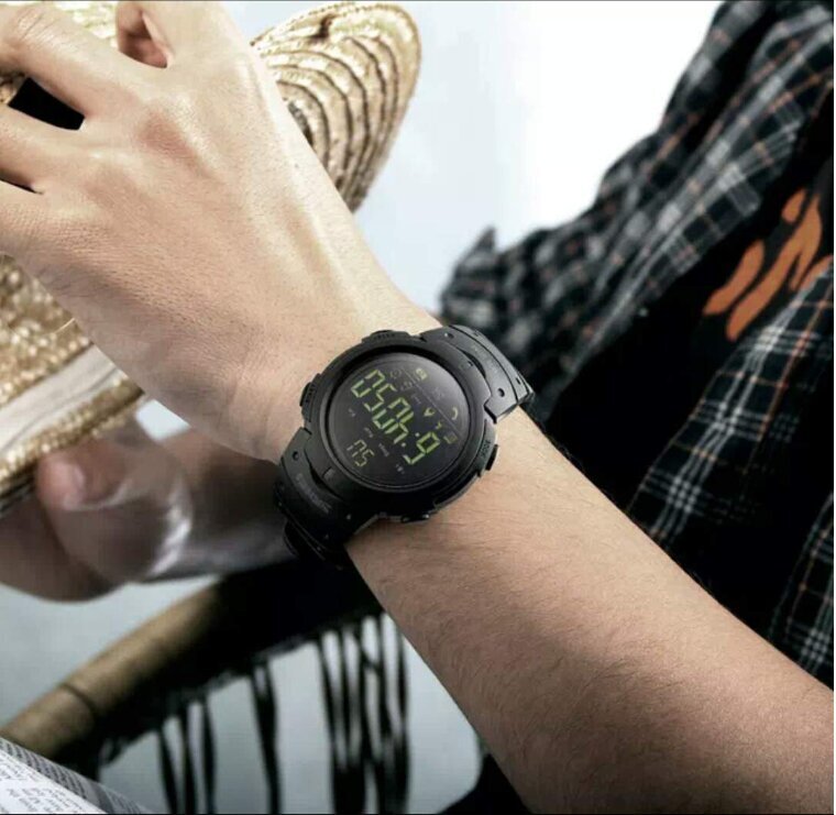 Skmei Black 1301 cena un informācija | Viedpulksteņi (smartwatch) | 220.lv