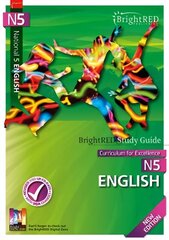 BrightRED Study Guide National 5 English - New Edition 2nd New edition cena un informācija | Grāmatas pusaudžiem un jauniešiem | 220.lv