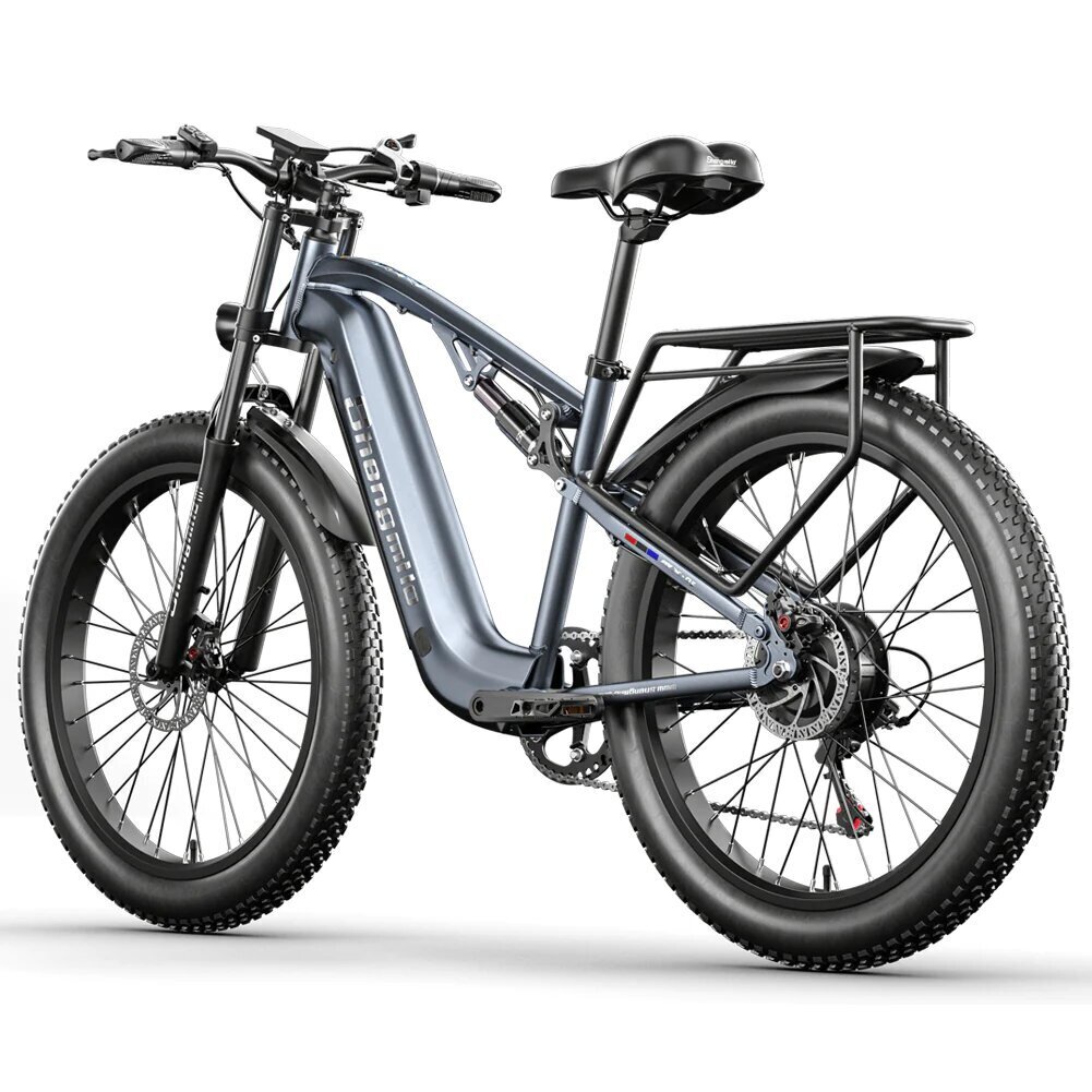 Elektriskais velosipēds Shengmilo MX05, pelēks, 26", 500W, 15Ah cena un informācija | Elektrovelosipēdi | 220.lv