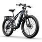 Elektriskais velosipēds Shengmilo MX05, pelēks, 26", 500W, 15Ah cena un informācija | Elektrovelosipēdi | 220.lv