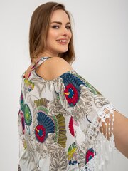 Блузка at-bz-2601.67, белая цена и информация | Женские блузки, рубашки | 220.lv