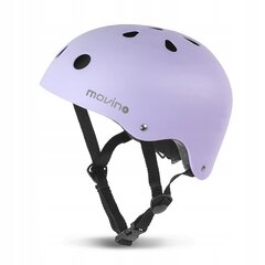 Velosipēdistu ķivere Movino, 54-58 cm, violeta цена и информация | Шлемы | 220.lv