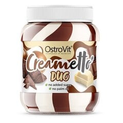 Šokolādes krēms bez cukura OstroVit Creametto Duo, 350 g cena un informācija | Funkcionālā pārtika (superēdiens) | 220.lv