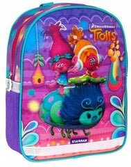 Pirmsskolas vecuma bērnu mugursoma, Starpak Trolls 372622, 31x25x10 cm цена и информация | Школьные рюкзаки, спортивные сумки | 220.lv