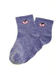 Детские носки Shelovet синее сердце цена и информация | Носки, колготки для девочек | 220.lv