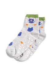 Нескользящие детские носки Shelovet серые мишки цена и информация | Носки, колготки для мальчиков | 220.lv