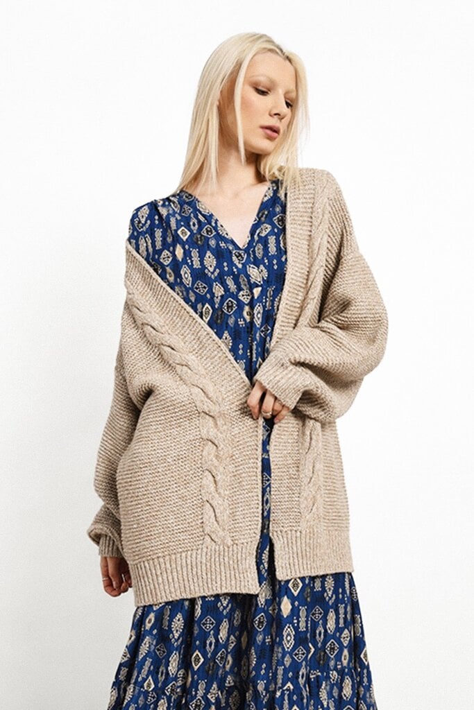 Molly Bracken sieviešu džemperis, smilškrāsas цена и информация | Sieviešu džemperi | 220.lv