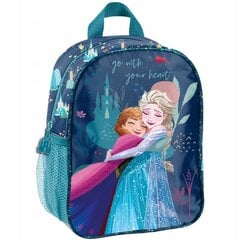 Pirmsskolas vecuma bērnu mugursoma, Paso, Frozen Elsa un Anna DF22CF-303, 28x22x10 cm цена и информация | Школьные рюкзаки, спортивные сумки | 220.lv